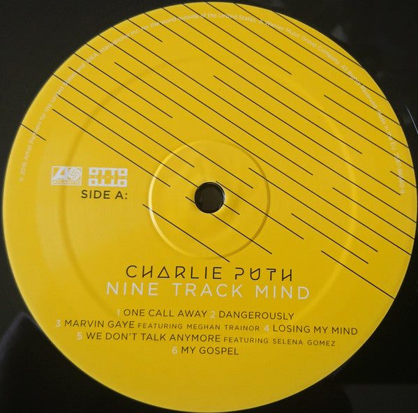 Charlie Puth : Nine Track Mind (LP, Album)