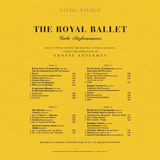 Ernest Ansermet : The Royal Ballet Gala Performances (2xLP, Ltd, RE, 180)