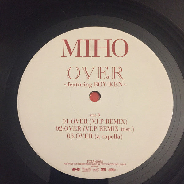 Miho (2) Featuring Boy-Ken* : Over (12")