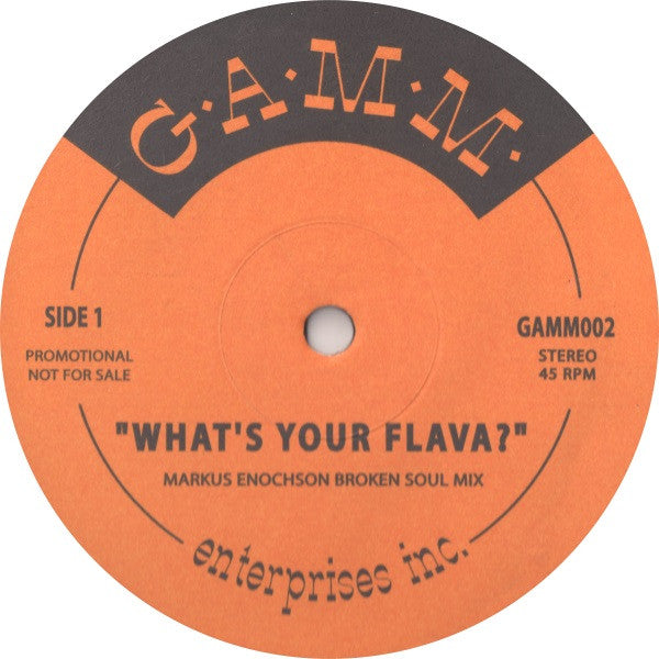 Craig David / Brandy – What's Your Flava? / What About Us cover