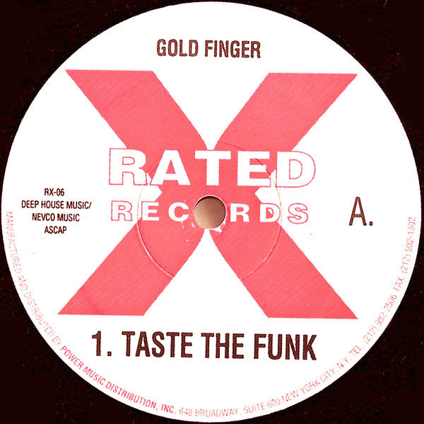 Goldfinger – Taste The Funk / I Could Learn! cover