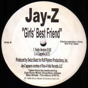 Jay-Z – Girls' Best Friend – edition reference image