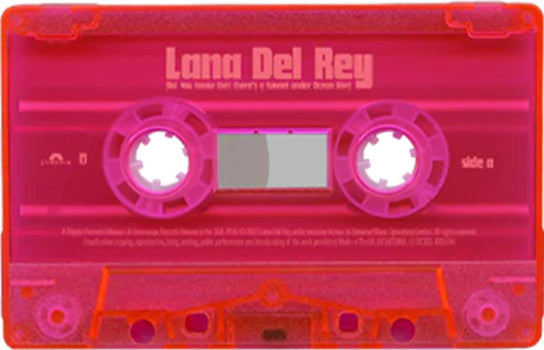 Lana Del Rey – Did You Know That There's a Tunnel Under Ocean Blvd – Raspberry Cassette