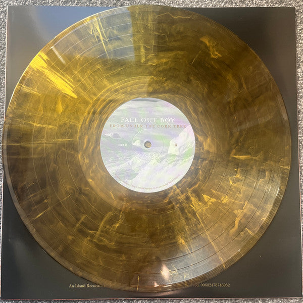 Fall Out Boy – From Under The Cork Tree – Gold & Black Ice Vinyl (LP)