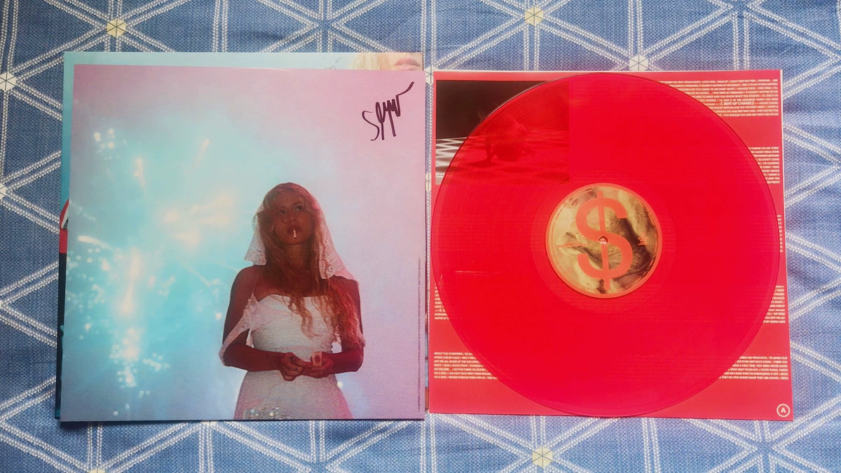 Slayyyter – WOR$T GIRL IN AMERICA – Signed Red Vinyl LP