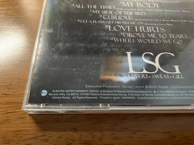 LSG – Levert.Sweat.Gill – Japanese CD