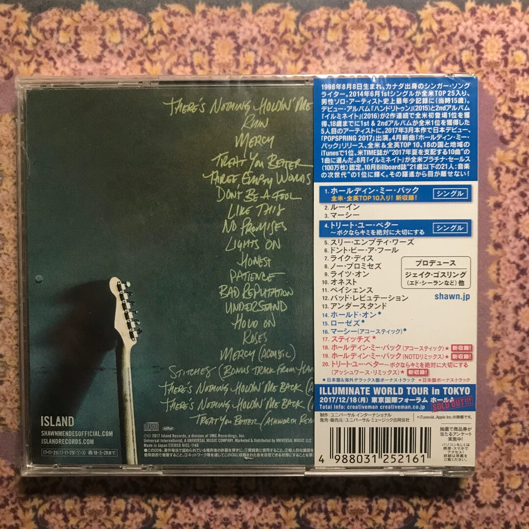 Shawn Mendes – Illuminate – Japan Special Edition, Sealed – detail 2