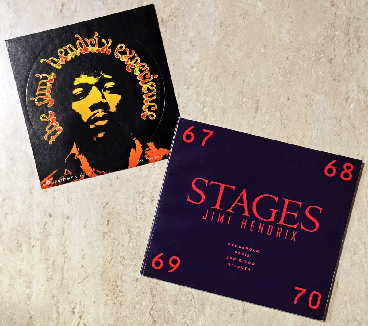Jimi Hendrix – Stages – Japanese 4CD Box Set