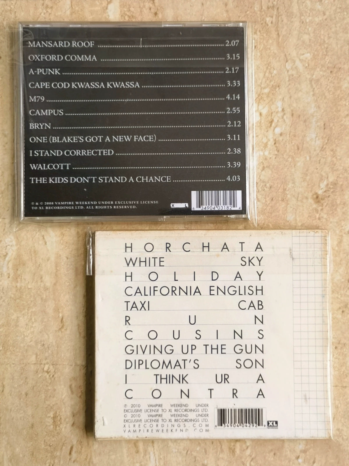 Vampire Weekend – Vampire Weekend + Contra – 2CD Bundle