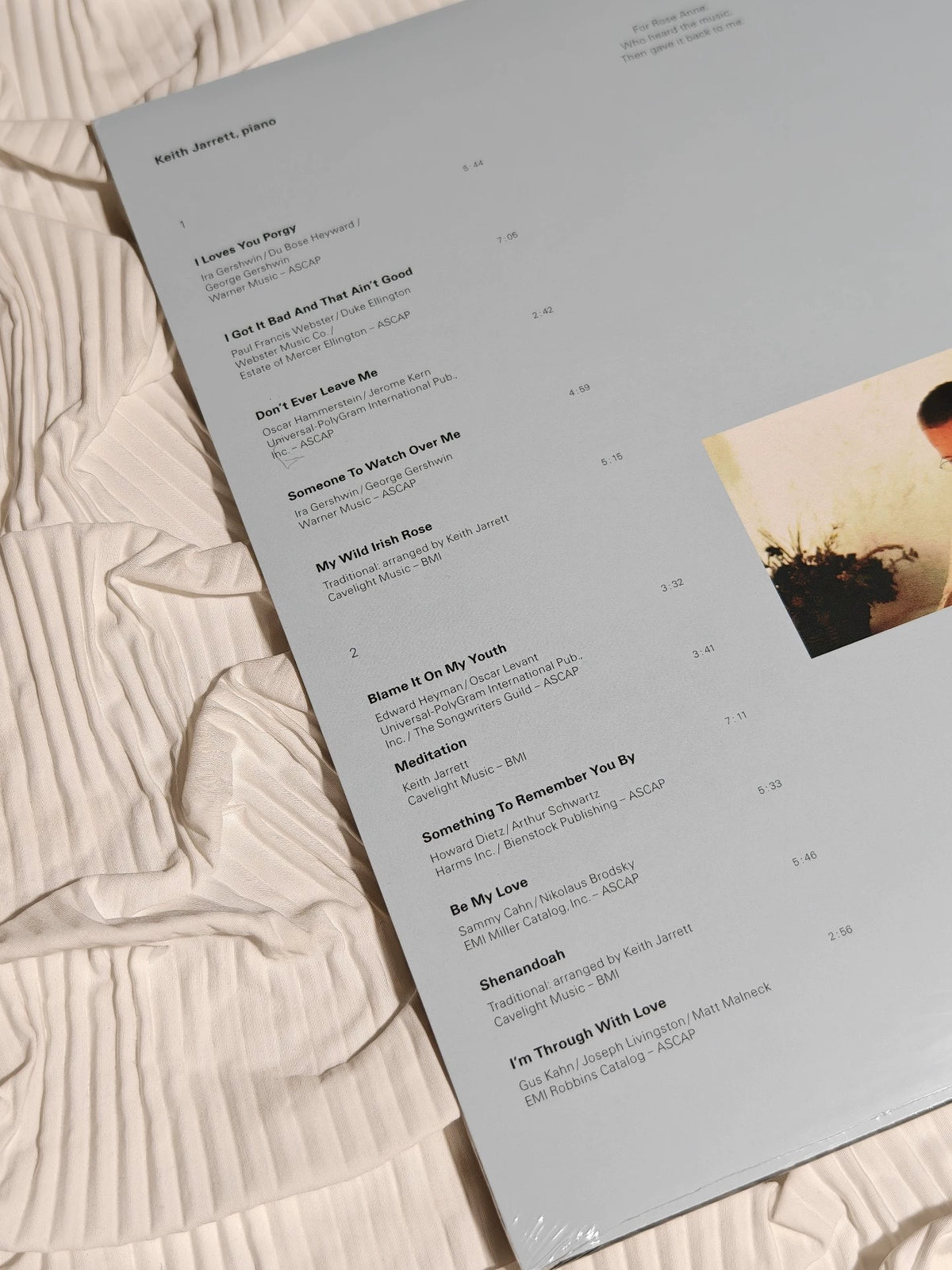 Keith Jarrett — The Melody At Night, With You — product detail 6