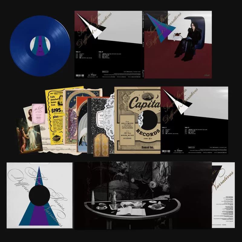 The Crane - Same Stories, Different NarrativesBlue Vinyl