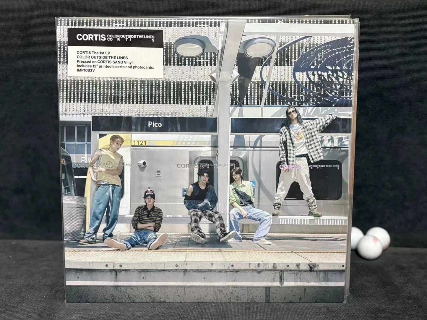 CORTIS – Color Outside The Lines (The 1st EP Vinyl, Sealed)