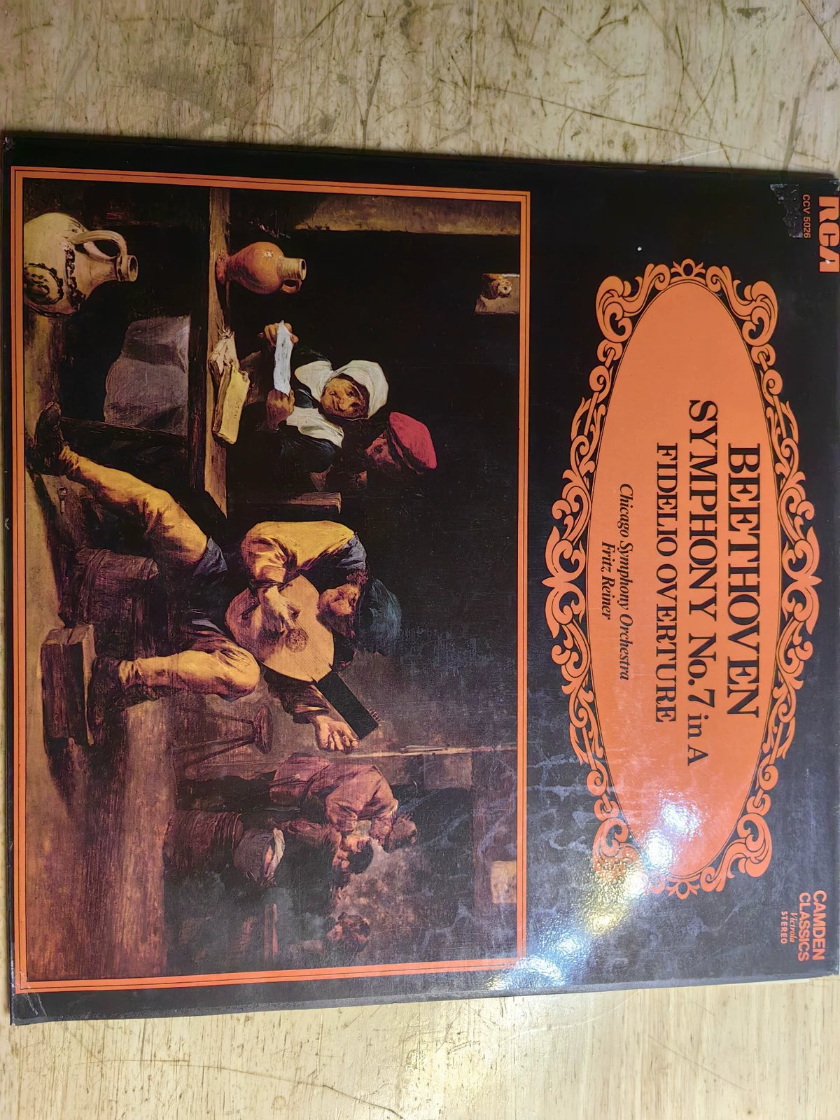 Fritz Reiner – Beethoven Symphony No. 7 and Fidelio Overture – UK LP