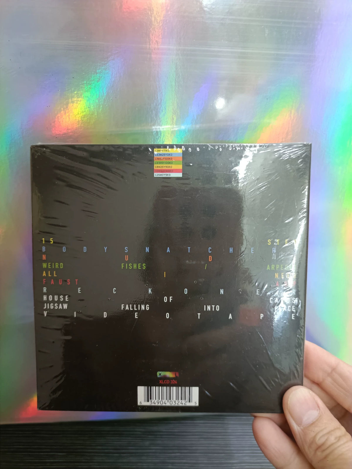 Radiohead – In Rainbows, European CD – actual item photograph 2