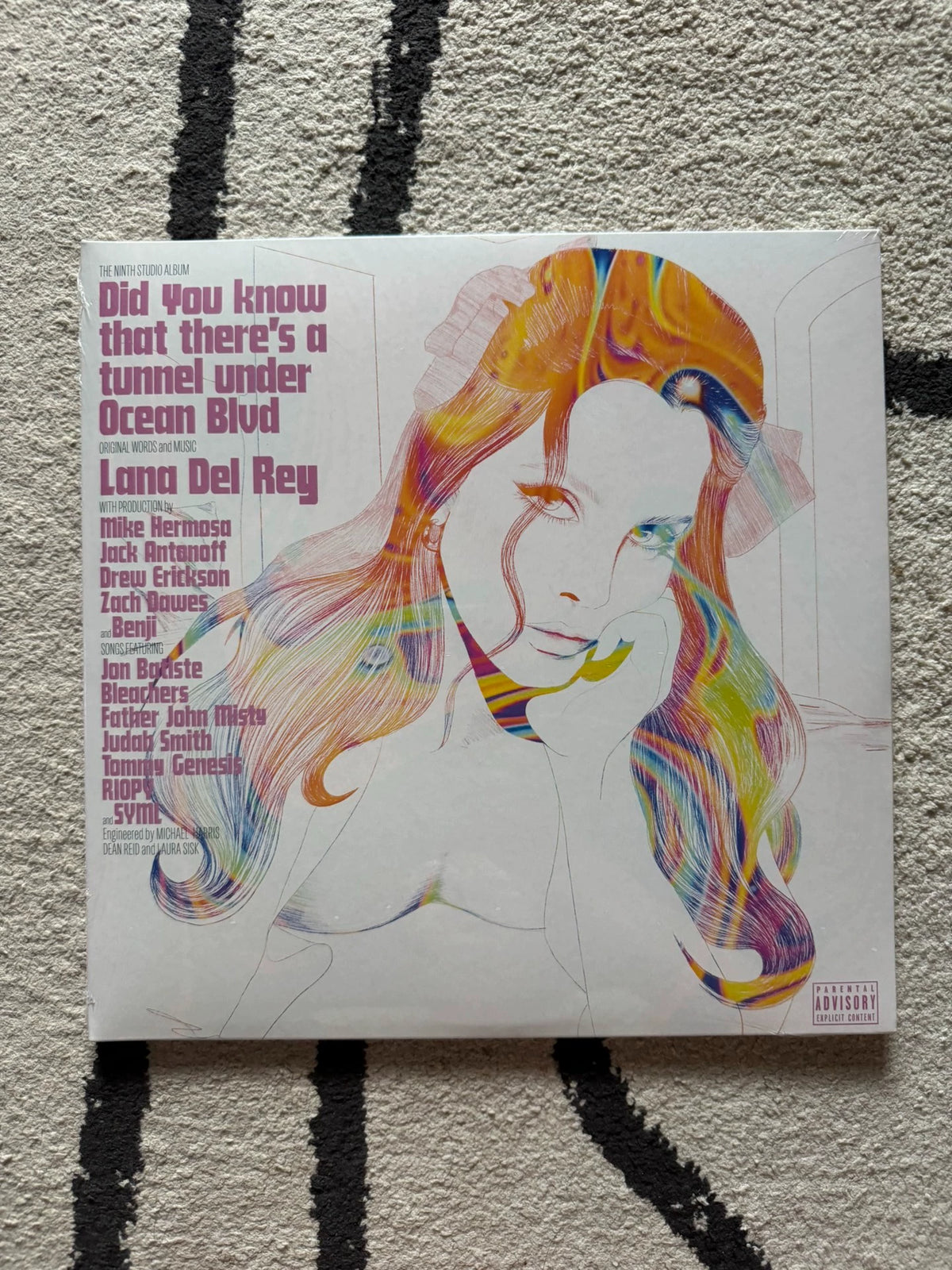 Lana Del Rey – Did You Know That There’s a Tunnel Under Ocean Blvd – Orange Vinyl