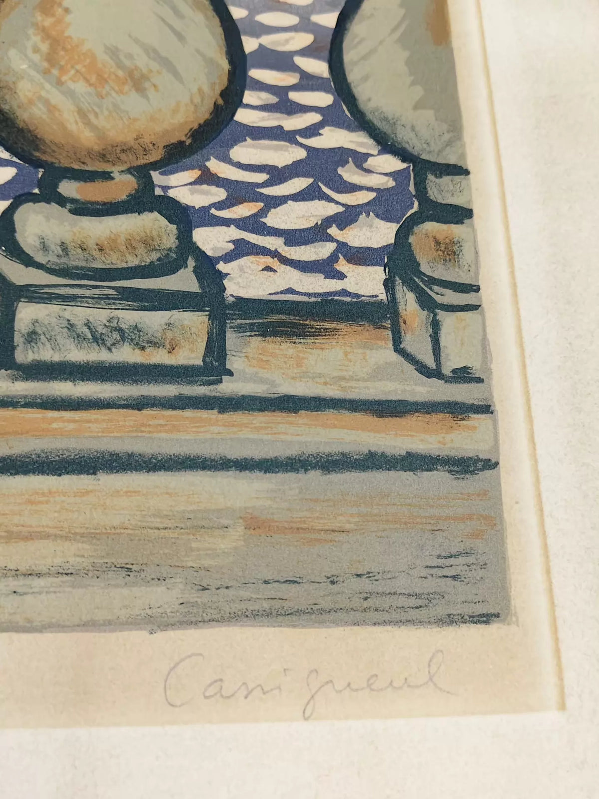 Jean-Pierre Cassigneul – Signed Limited Colour Lithograph, Edition of 150 — original seller image 3