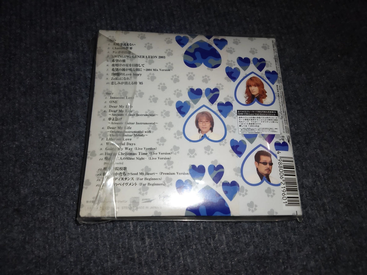 The Alfee – Single History Vol. VI 2002–2008 – Japanese 2CD with OBI – actual item photograph 2