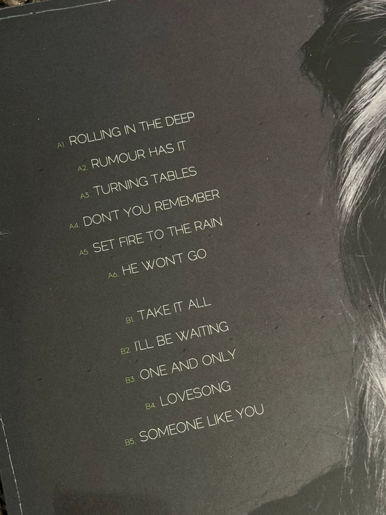 Adele – 21 – UK First Pressing, XLLP 520 Vinyl (LP) — photo 7