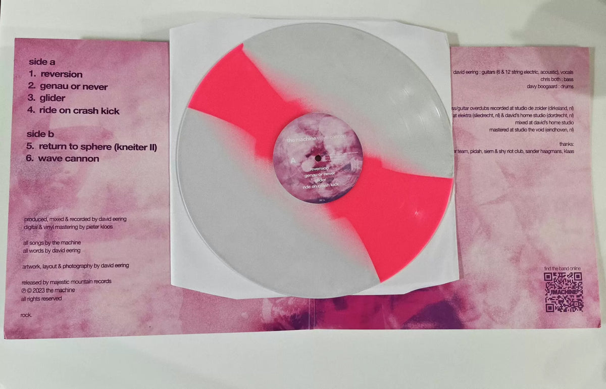 The Machine – Wave Cannon, Pink & White Vinyl (LP) – photo 3