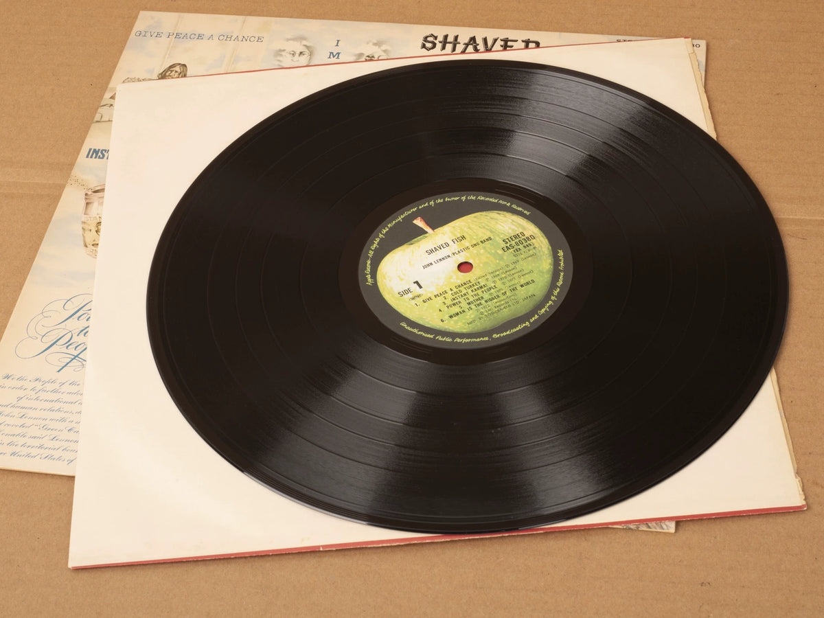 John Lennon – Shaved Fish; actual item detail