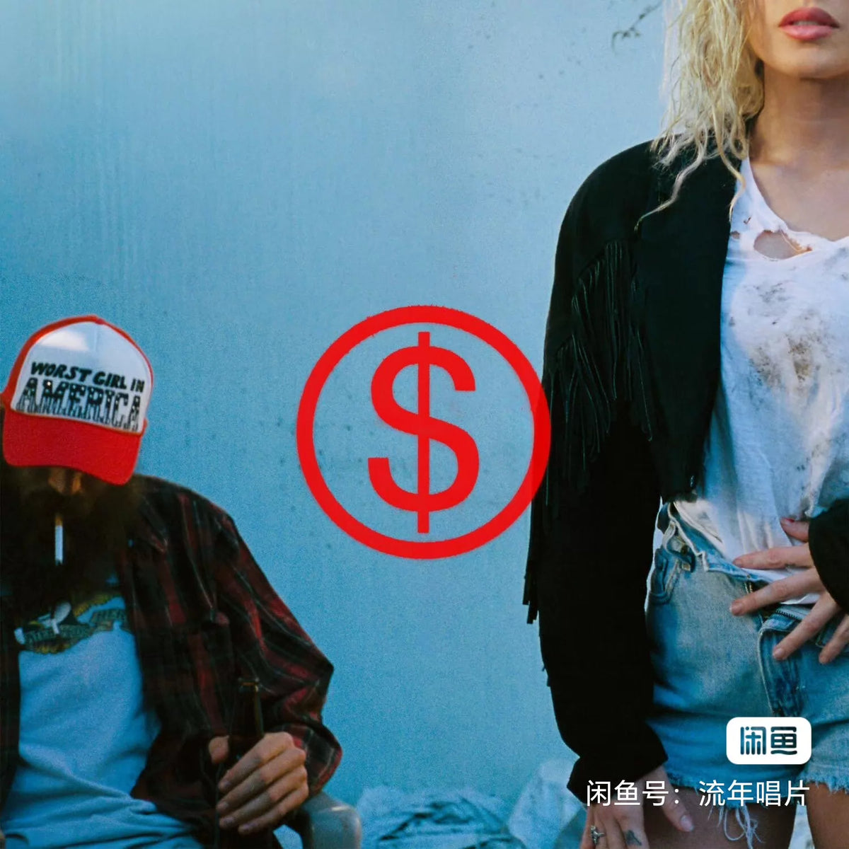 Slayyyter – WOR$T GIRL IN AMERICA – Coke Bottle Clear Vinyl LP