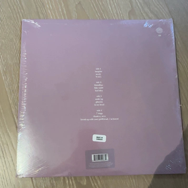Ariana Grande – Thank U, Next – Clear 2LP – Sealed