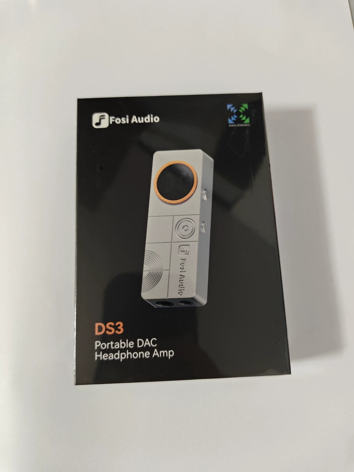 Fosi Audio DS3 Portable USB DAC & Headphone Amplifier – Silver