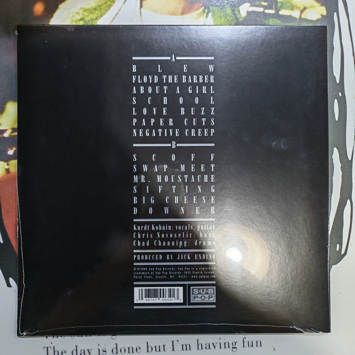 Nirvana – Bleach – item photograph 2