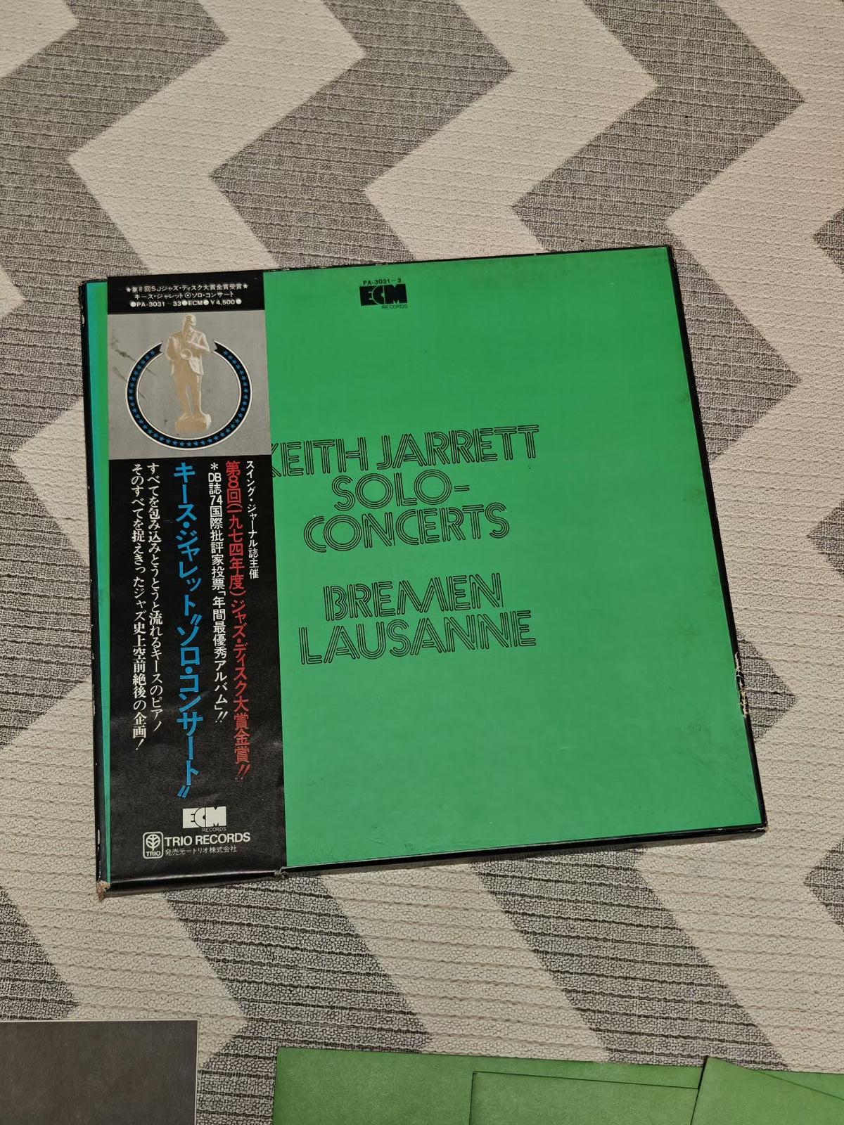 Keith Jarrett – Solo Concerts: Bremen and Lausanne 1973 Japanese 3LP Box Set — original seller image