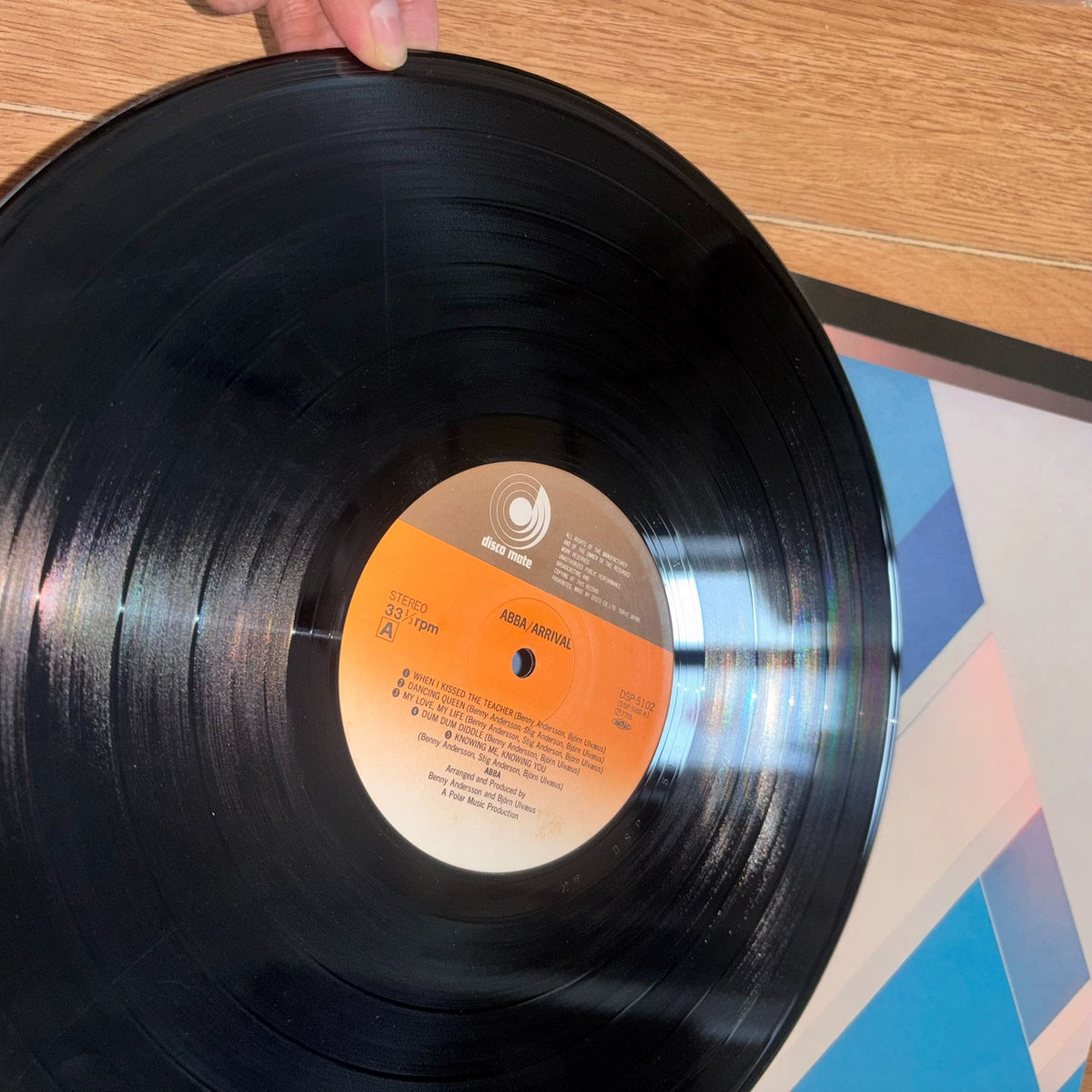 ABBA – Arrival – Japanese Vinyl LP – actual copy