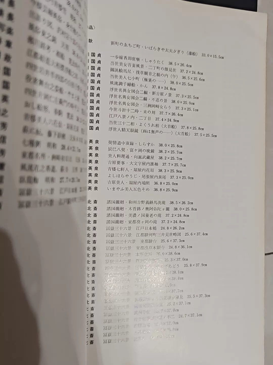 Sakai Collection – Ukiyo-e Print Exhibition Catalogue – actual item photograph 9