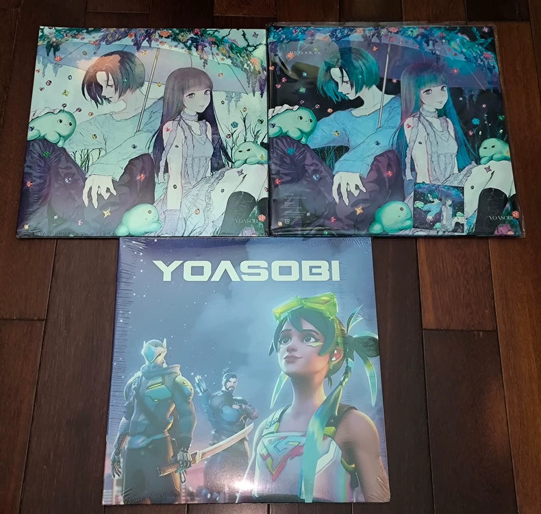 YOASOBI – Three Coloured Vinyl Editions – Complete Bundle