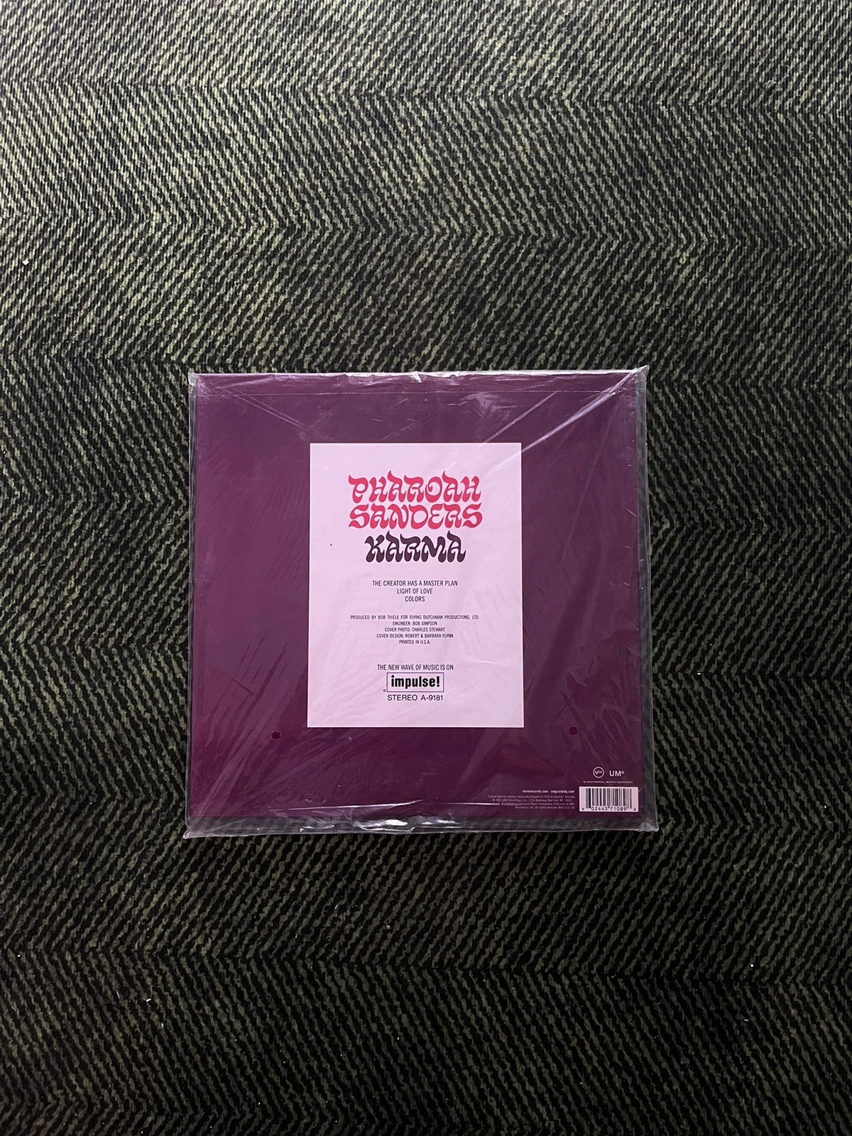 Pharoah Sanders – Karma, Acoustic Sounds Edition (LP) – photograph 2