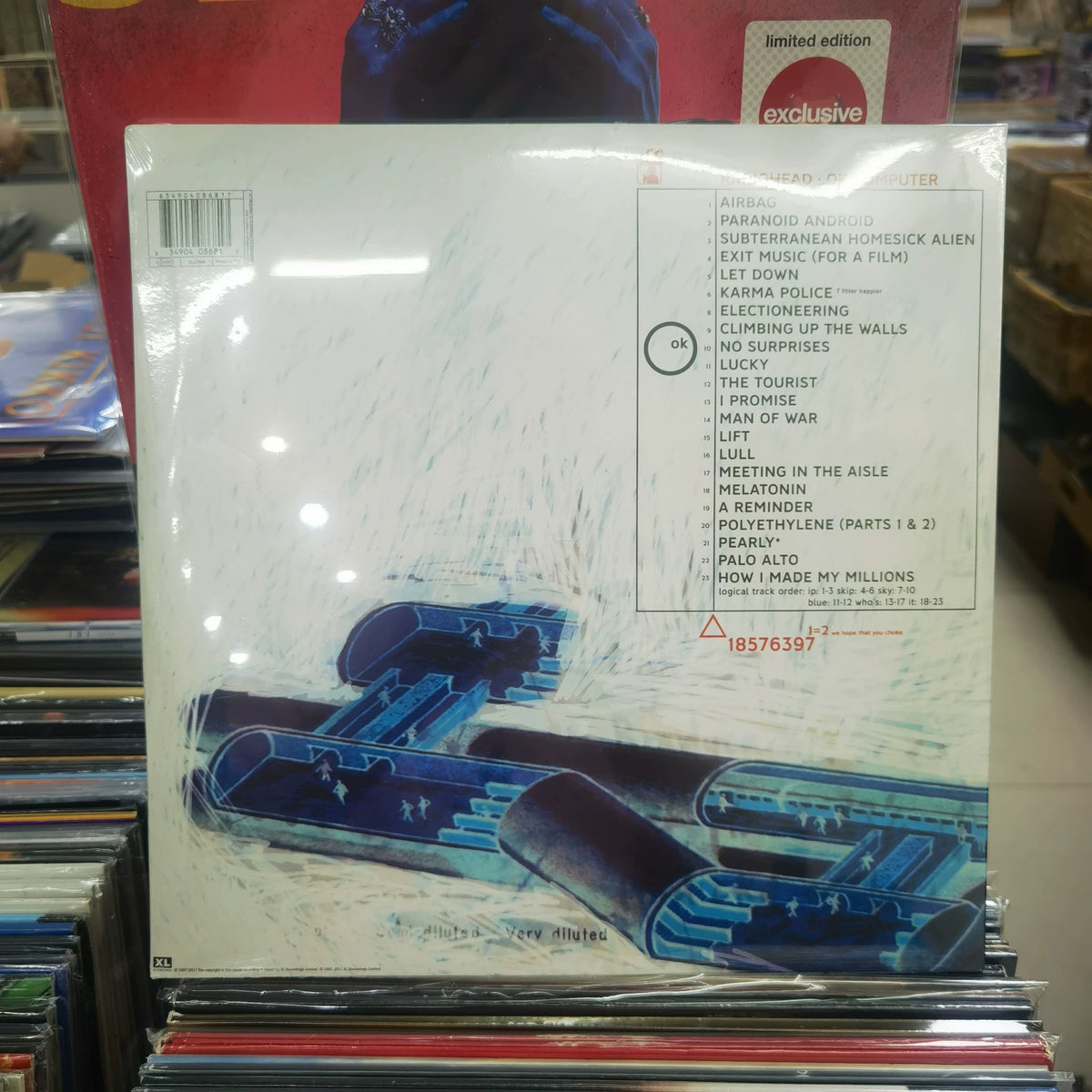 Radiohead – OK Computer OKNOTOK, 3LP – item photograph 4