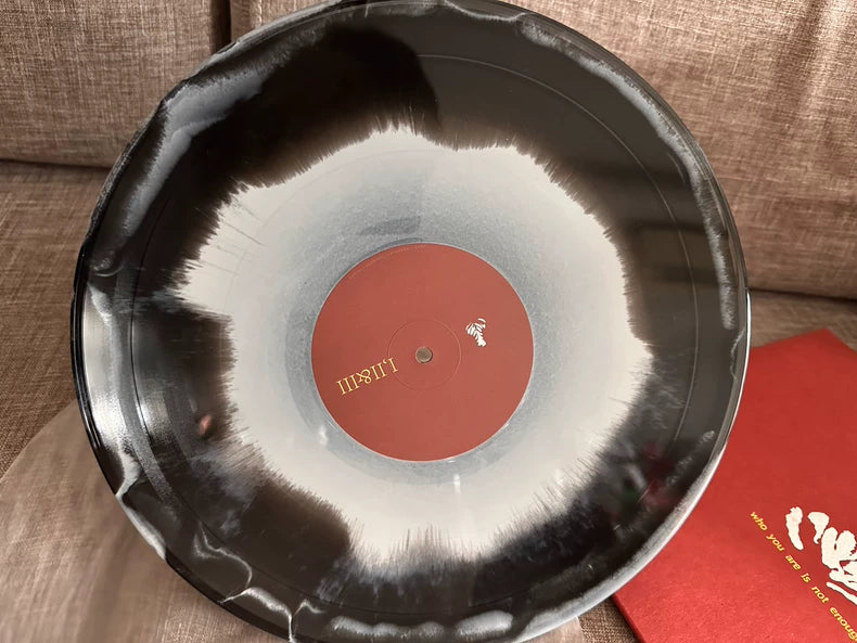 Athletics – Who You Are Is Not Enough Black & White Swirl Vinyl LP — detail 3