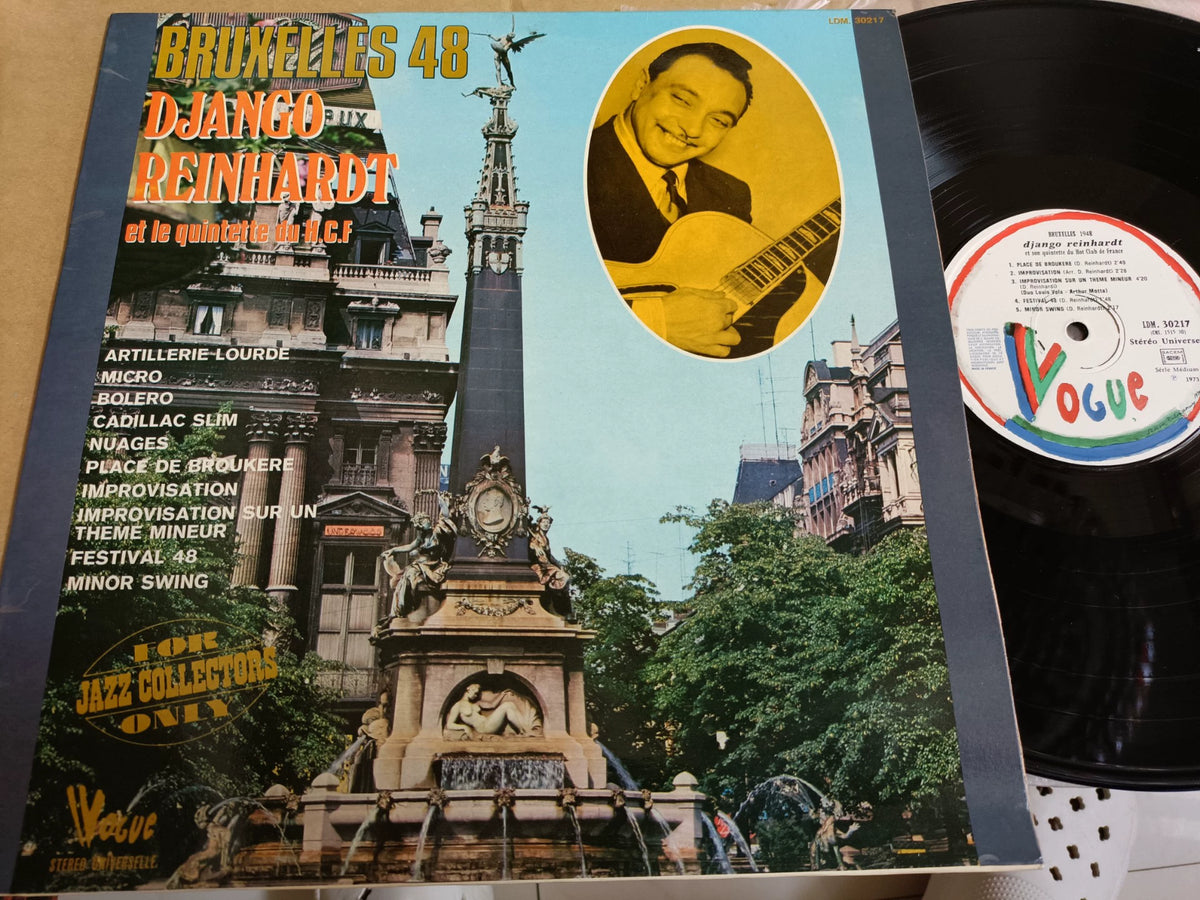 Django Reinhardt – Bruxelles 48, 1973 French Vogue Vinyl LP – photo 1