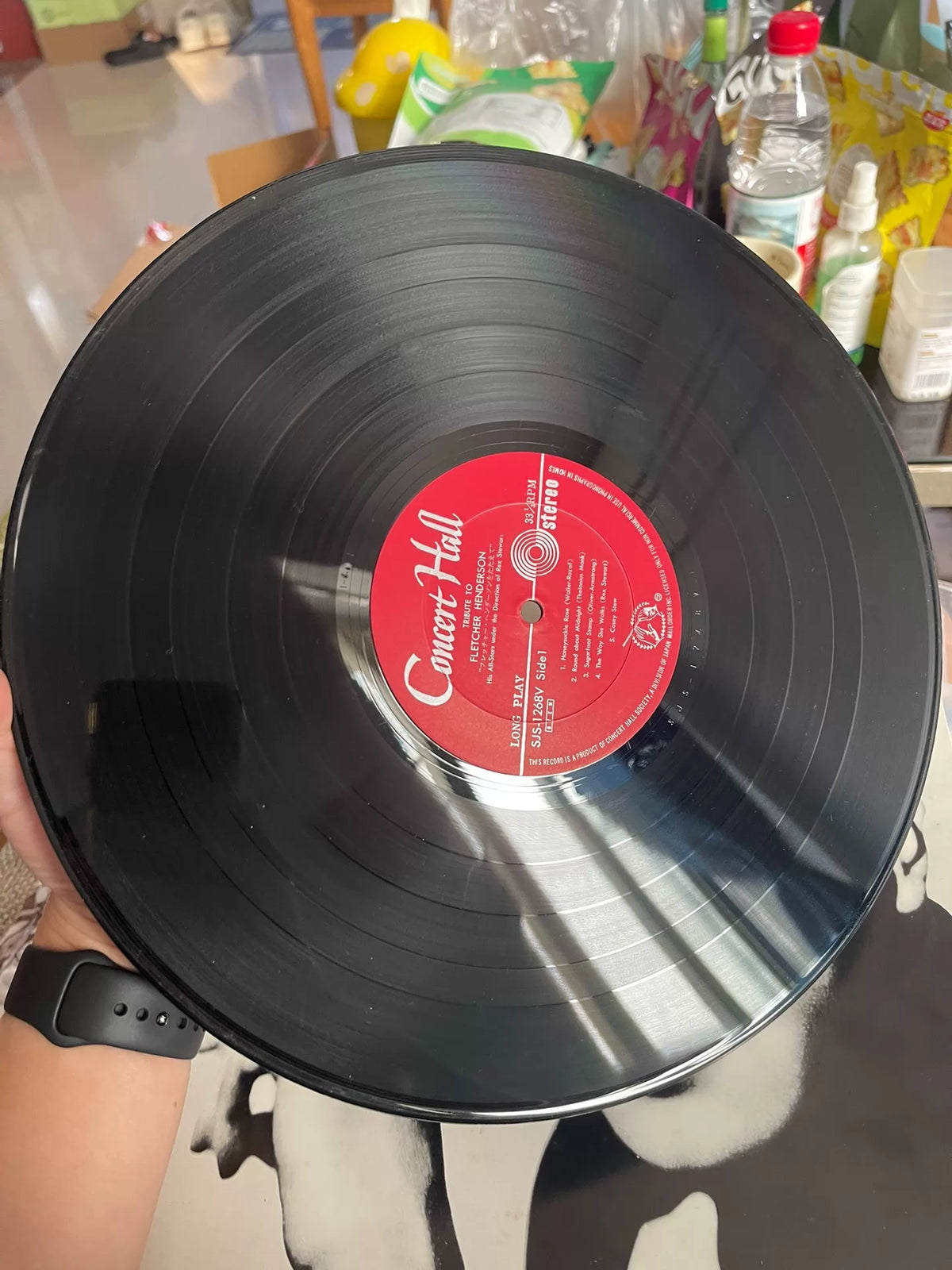 Tribute to Fletcher Henderson – Japanese Jazz LP – actual item photograph 6