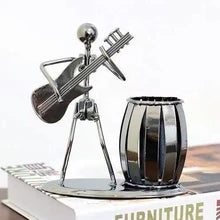 Bassist Metal Pen Holder C164