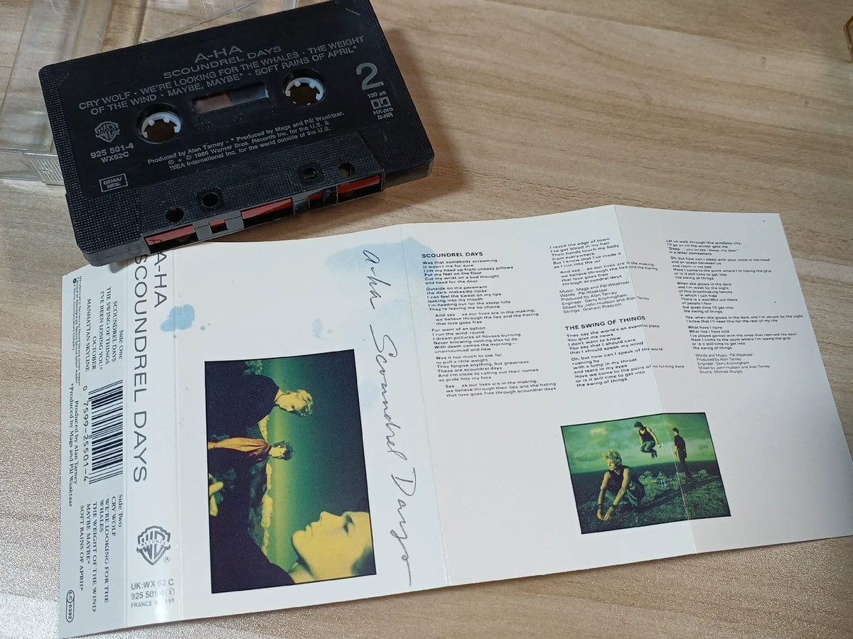 a-ha – Scoundrel Days (Cassette) – photo 1