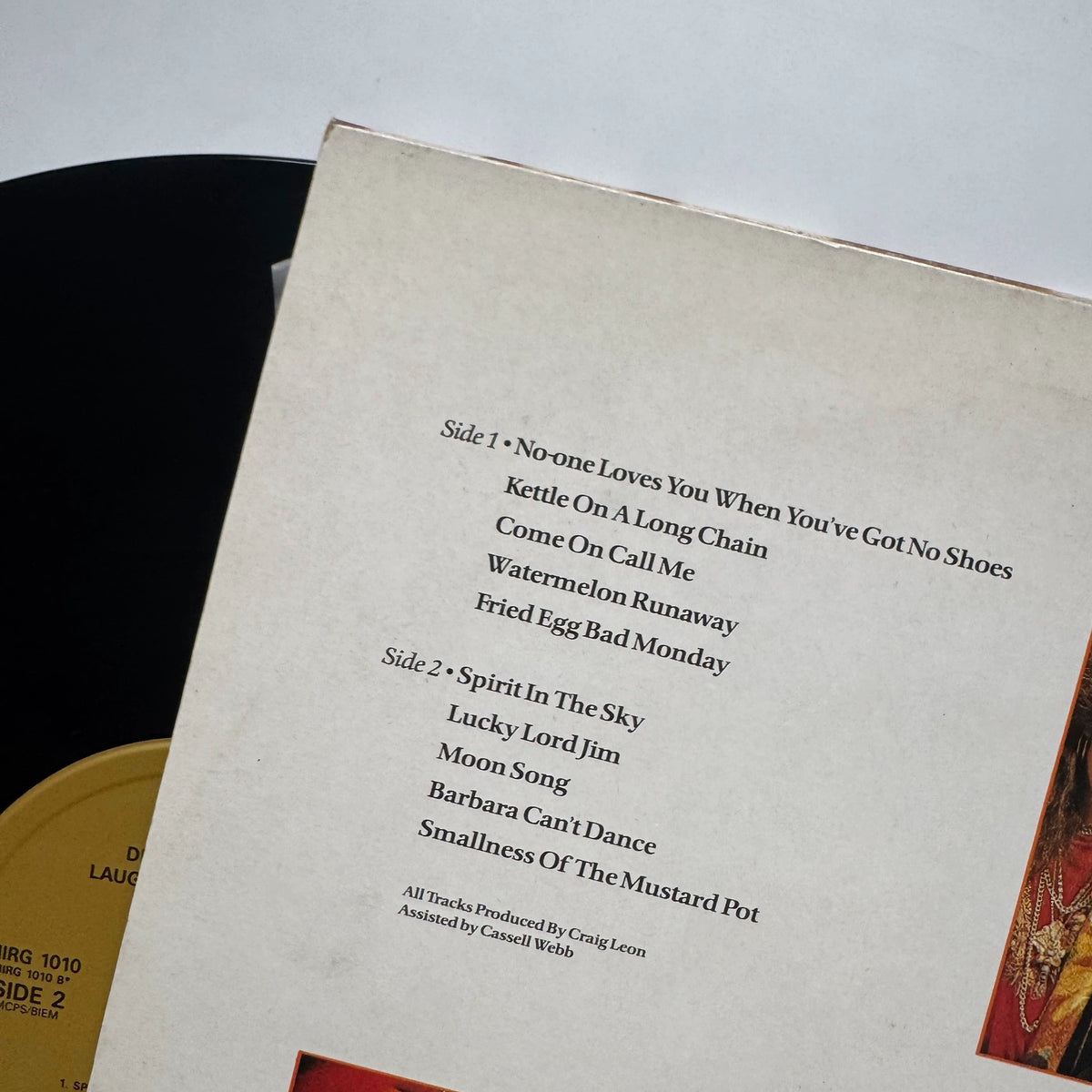 Doctor And The Medics – Laughing At The Pieces; actual item detail