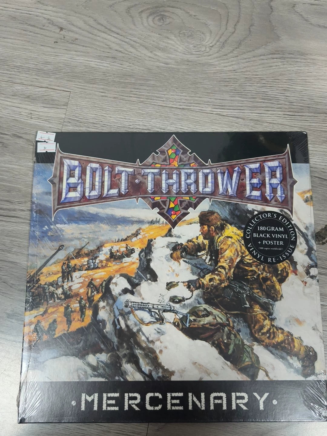 Bolt Thrower – Mercenary, 180g Vinyl LP with Poster – photo 1