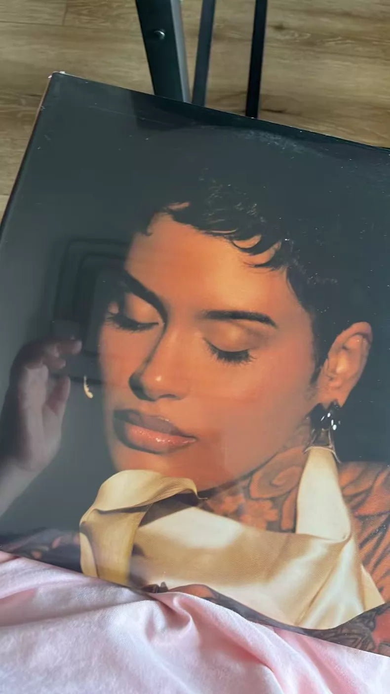 Kehlani self-titled signed red marble vinyl exact copy