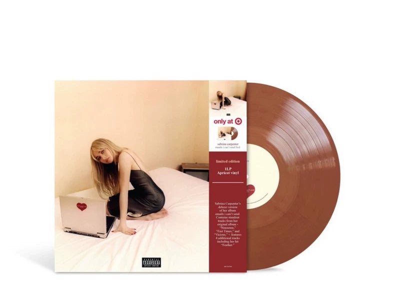 Sabrina Carpenter emails i can’t send fwd Target exclusive apricot vinyl LP