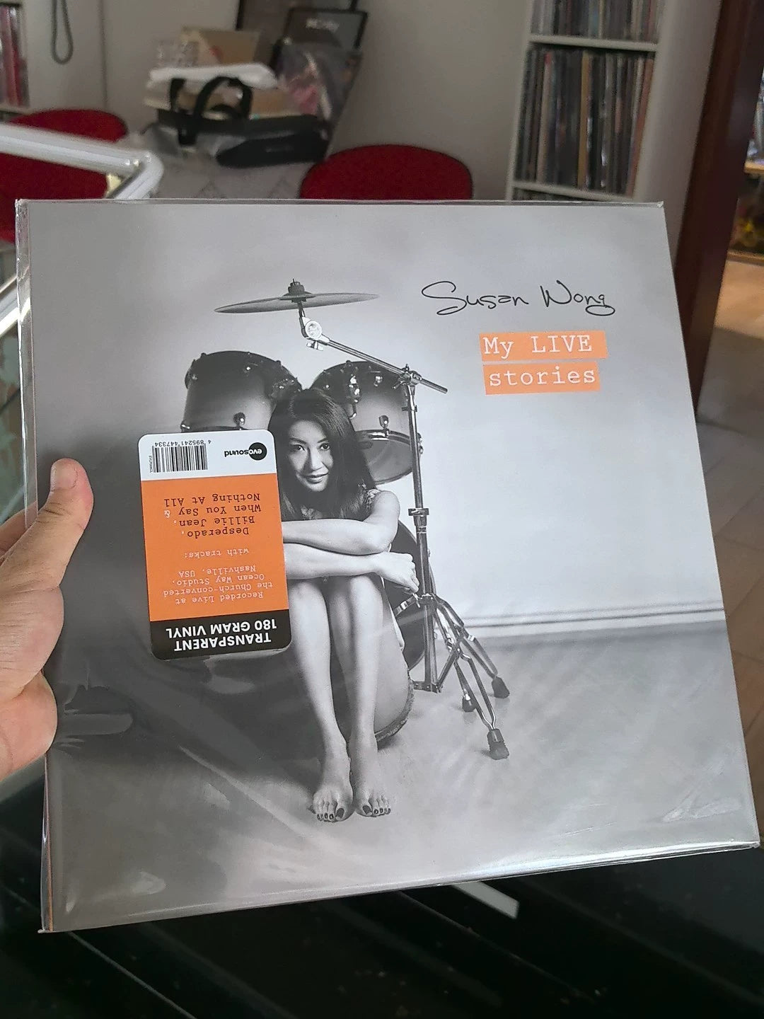 Susan Wong – My Live Stories (Transparent Numbered 2LP)