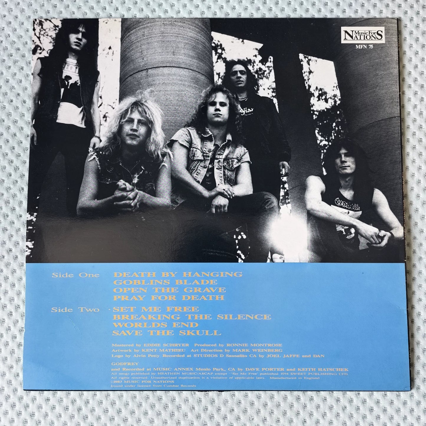 Heathen – Breaking The Silence (1987 First-Press Vinyl LP)
