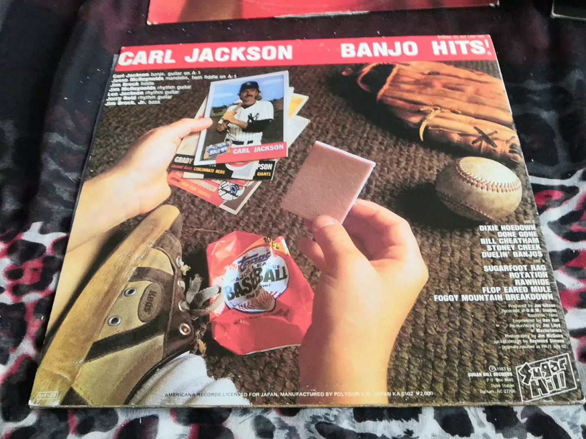 Carl Jackson – Banjo Hits, Japan (LP) – photo 4