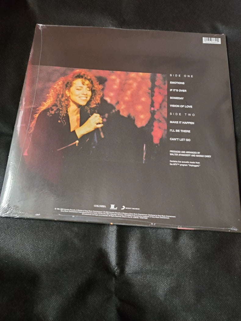 Mariah Carey – MTV Unplugged – Imported Vinyl LP – actual product photo 2