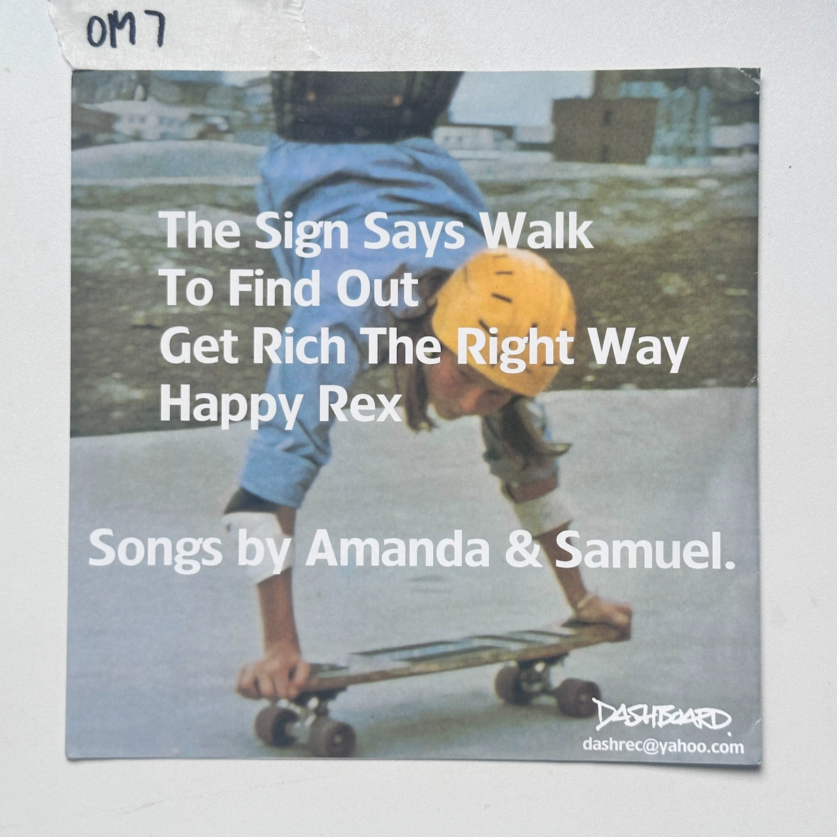 The Busy Band / Amanda & Samuel – The Sign Says Walk / To Find Out, Vinyl EP – photo 1