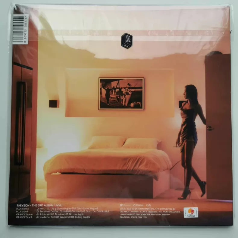 Taeyeon – INVU – Blue & Orange Vinyl 2LP – Sealed
