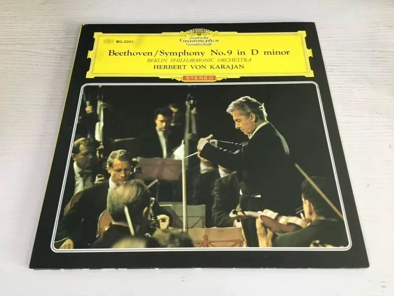 Herbert von Karajan – Beethoven Symphony No. 9 – Japanese Vinyl LP